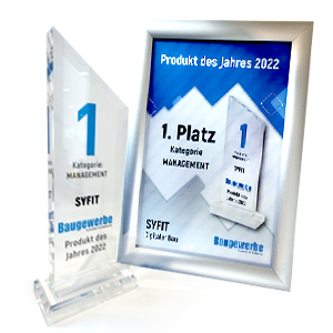 Preis Baugewerbe - Produkt des Jahres 2022