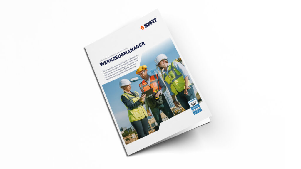 Flyer Titelbild Werkzeugmanager