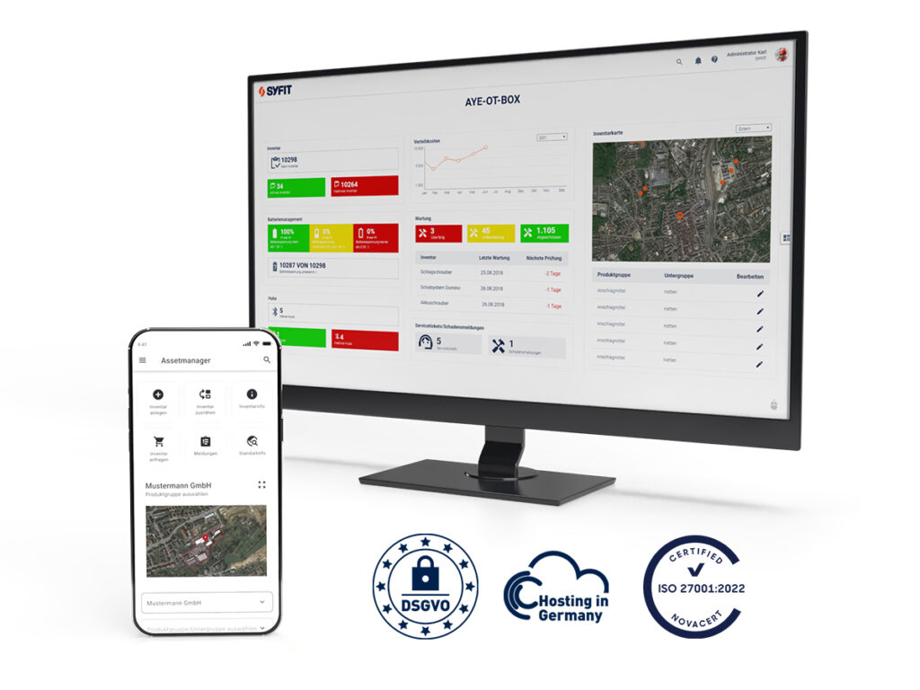 Assetmanager Software Assetmanager - die Asset-Management und Trackinglösung